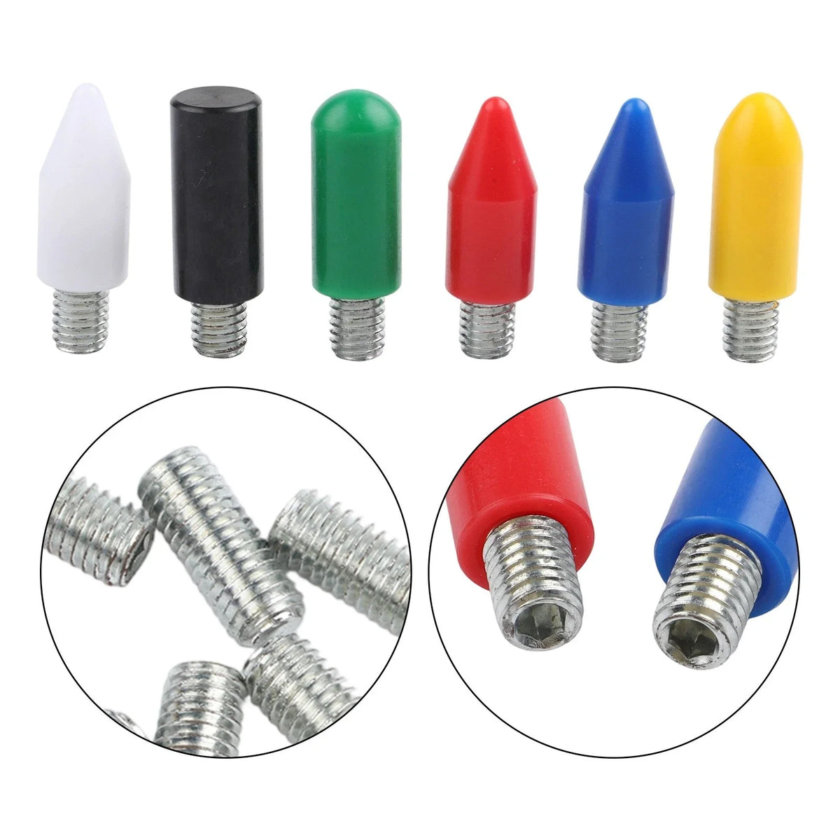 M8 Head Seamless Car Dent Repair Pen & 6 Flat Nylon Tips