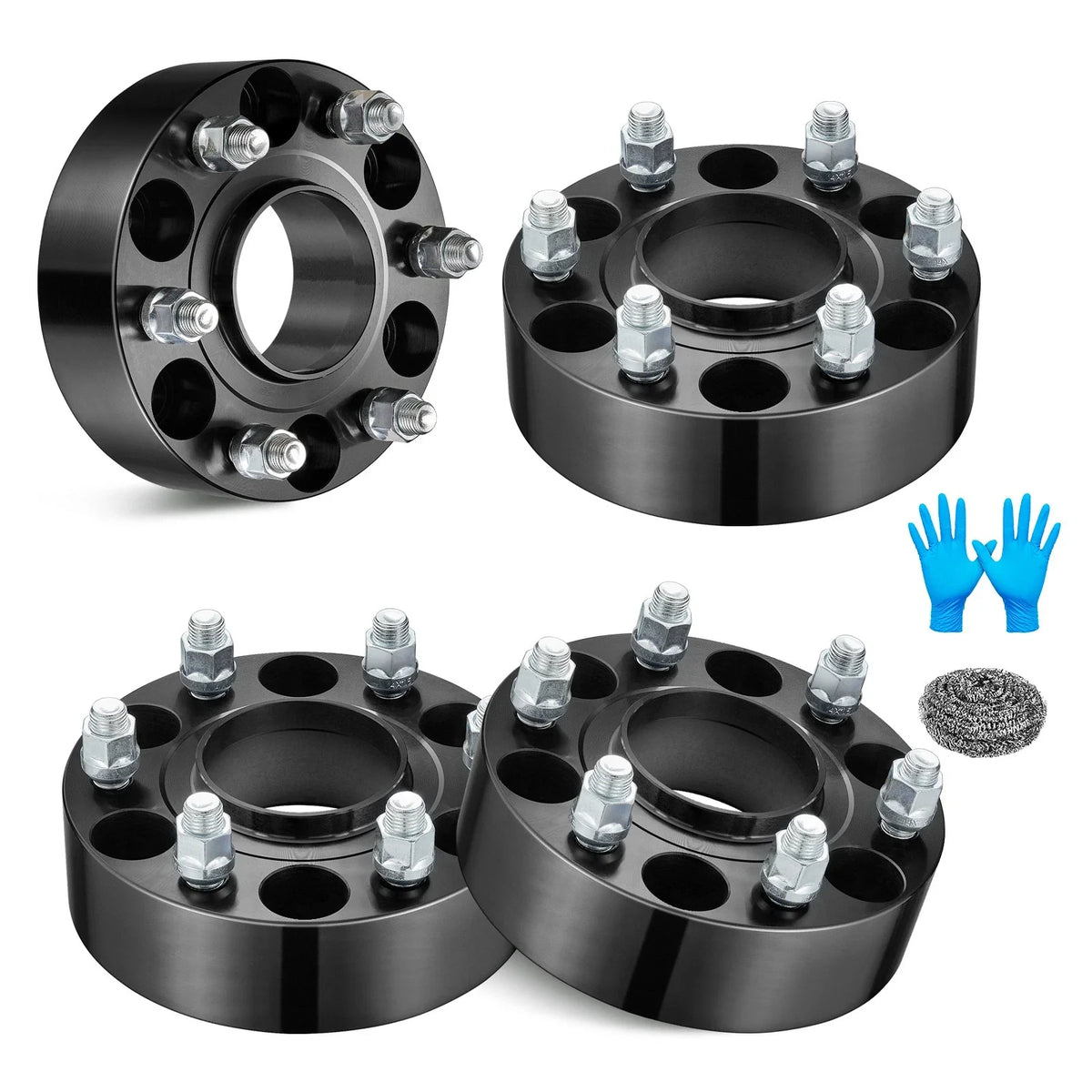 4-Piece Hub Centric Wheel Spacer Set 6x5.5 for Ram 1500 (2019-2022)
