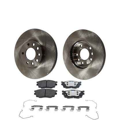 Brake Pad and Disc Kit for 626, Mazda Protege (1998-2003)