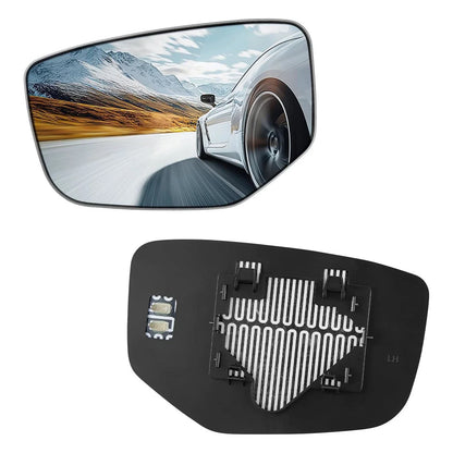 Power Heated Mirror Glass for Driver Side Honda Accord (2008-2012)