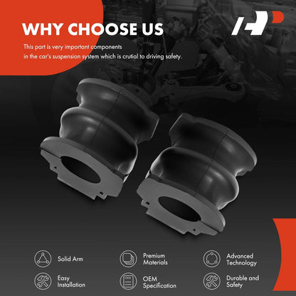 Front Sway Bar Bushing Set - 2 Pieces for Nissan Altima 2019-2024