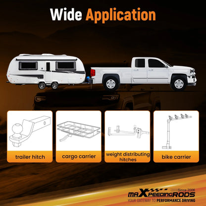 2-Inch Trailer Hitch Receiver for Dakota (2005-2010) & Raider (2006-2009)