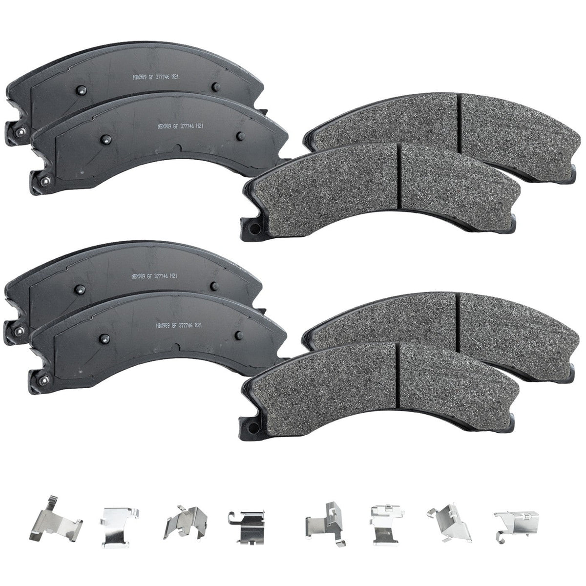 Front Brake Pads for Chevrolet Silverado 2500 HD (2011)