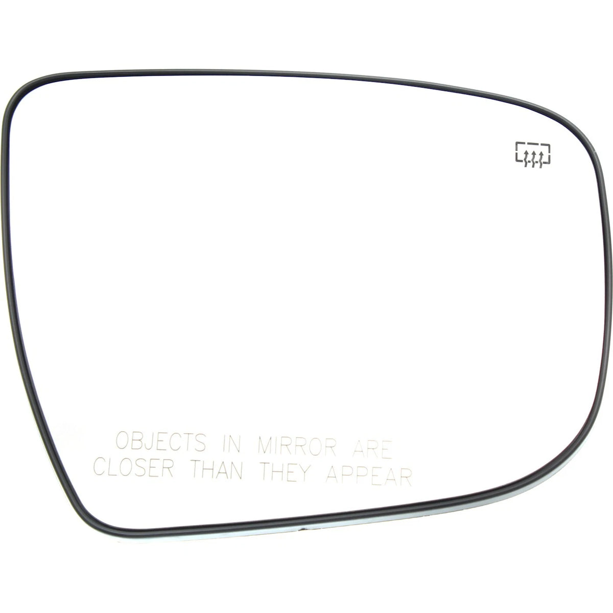 Mirror Glass for Nissan Juke Right (2015–2017) with Backing Plate