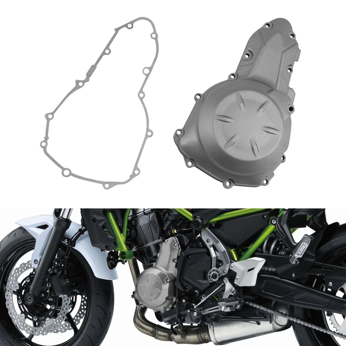 Engine Cover Stator for Kawasaki Z650 ABS 2017 to 2022