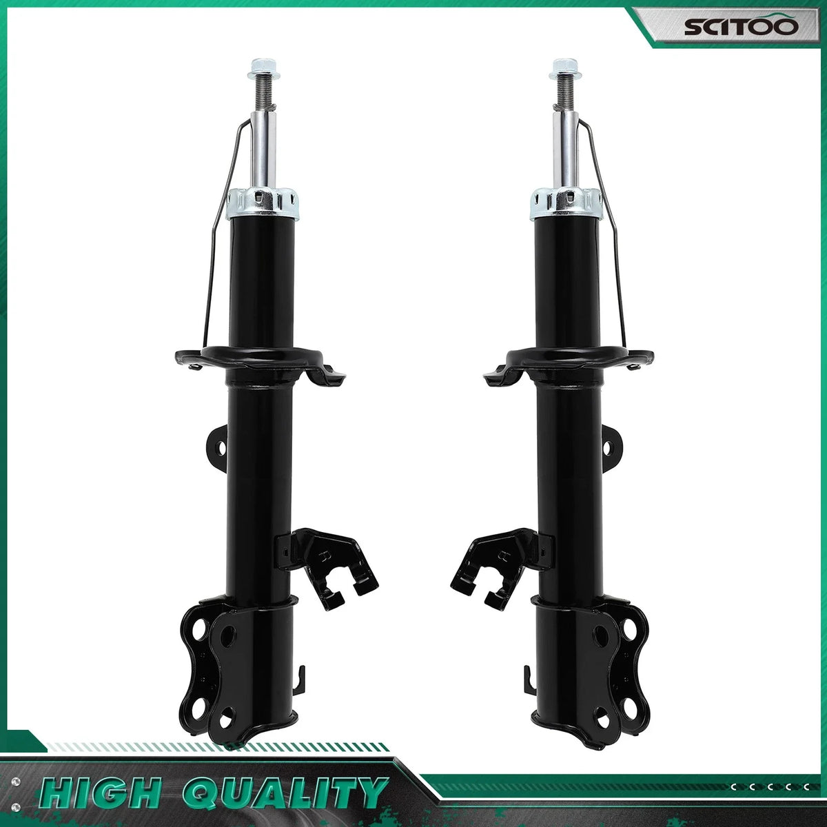 Front Shock Struts Pair for Versa Note (2012-2019) & Kicks (2017-2020)