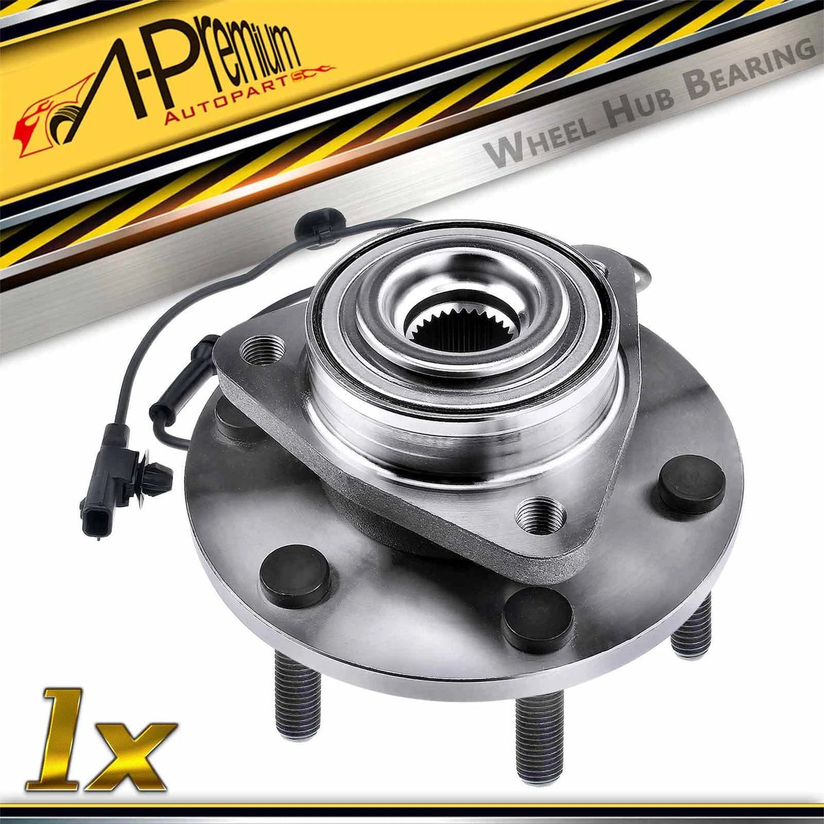 Front Wheel Hub & Bearing Assembly w/ABS for Nissan Armada (2004–2021)