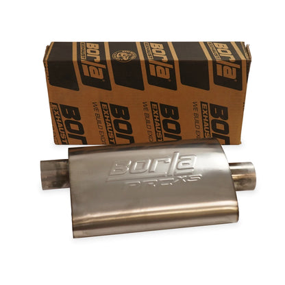 Dual Exhaust Kit 2.5" for GM C/K 10 1/2 Ton (1981–1987) - Borla Pro XS, Rear Exit