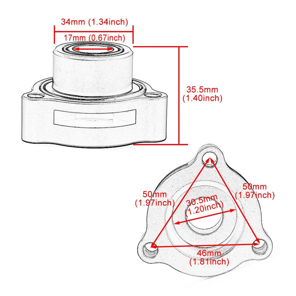 Blow Off Valve Adapter (2019-2022) for Ford Explorer ST