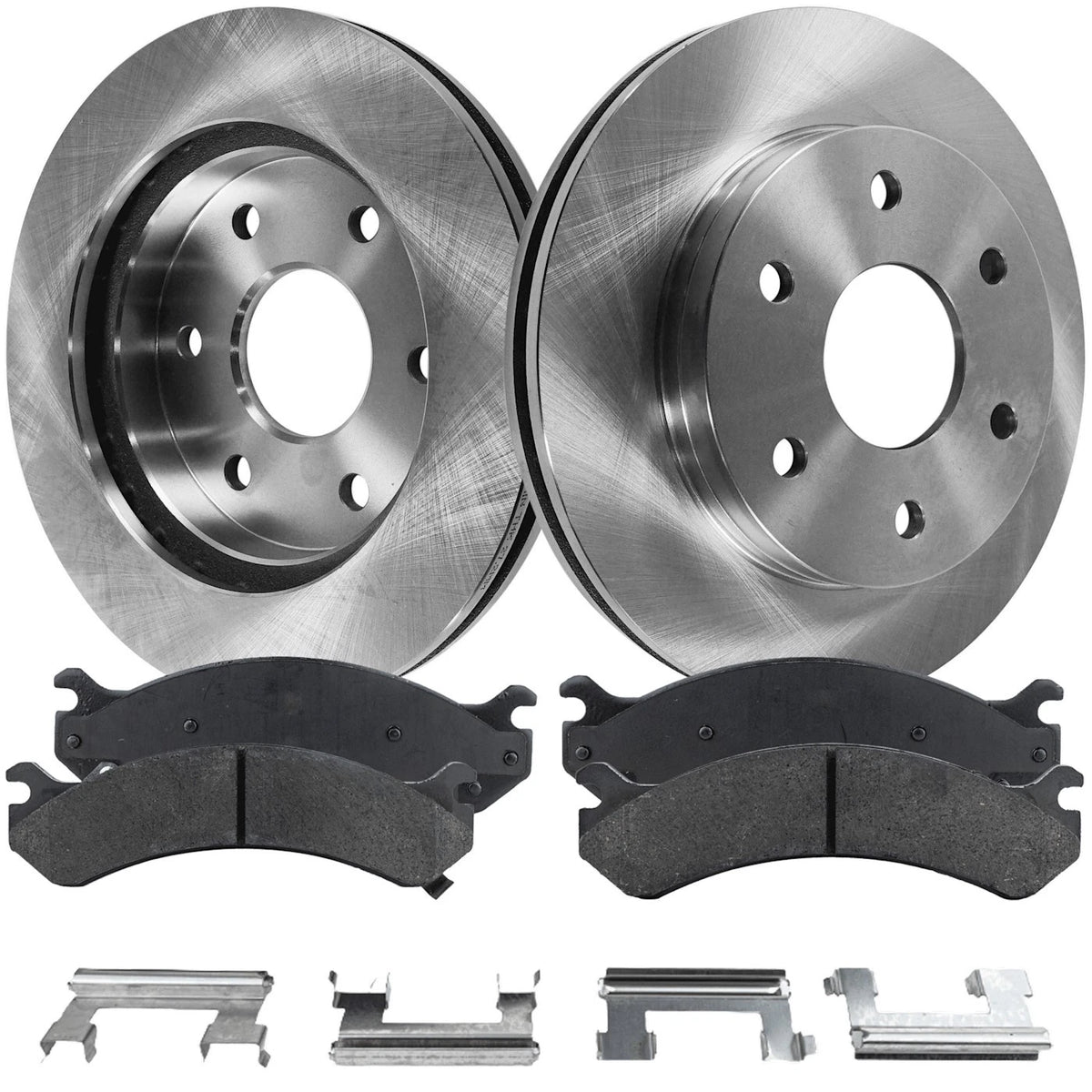 Disc Brakes & Pad Kit for Chevrolet Express 2500 GMC Savana 2500 (2003–2006)