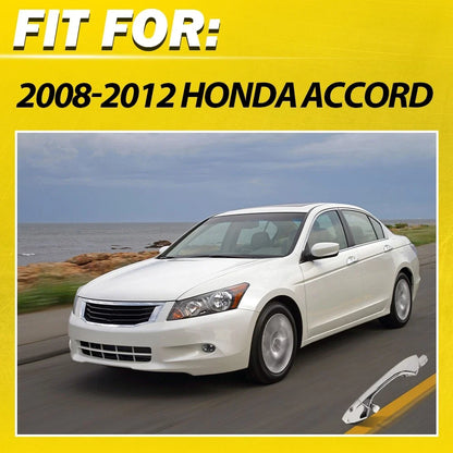 Front Driver Exterior Door Handle for Honda Accord (2008–2012) Chrome