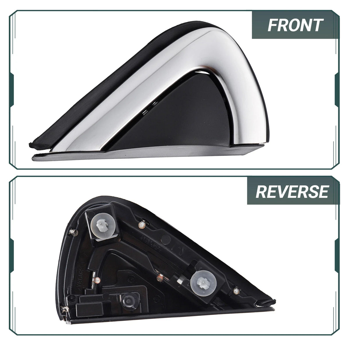 Corner Triangle Trim for Right Passenger Side - Honda CR-V 2017-2022