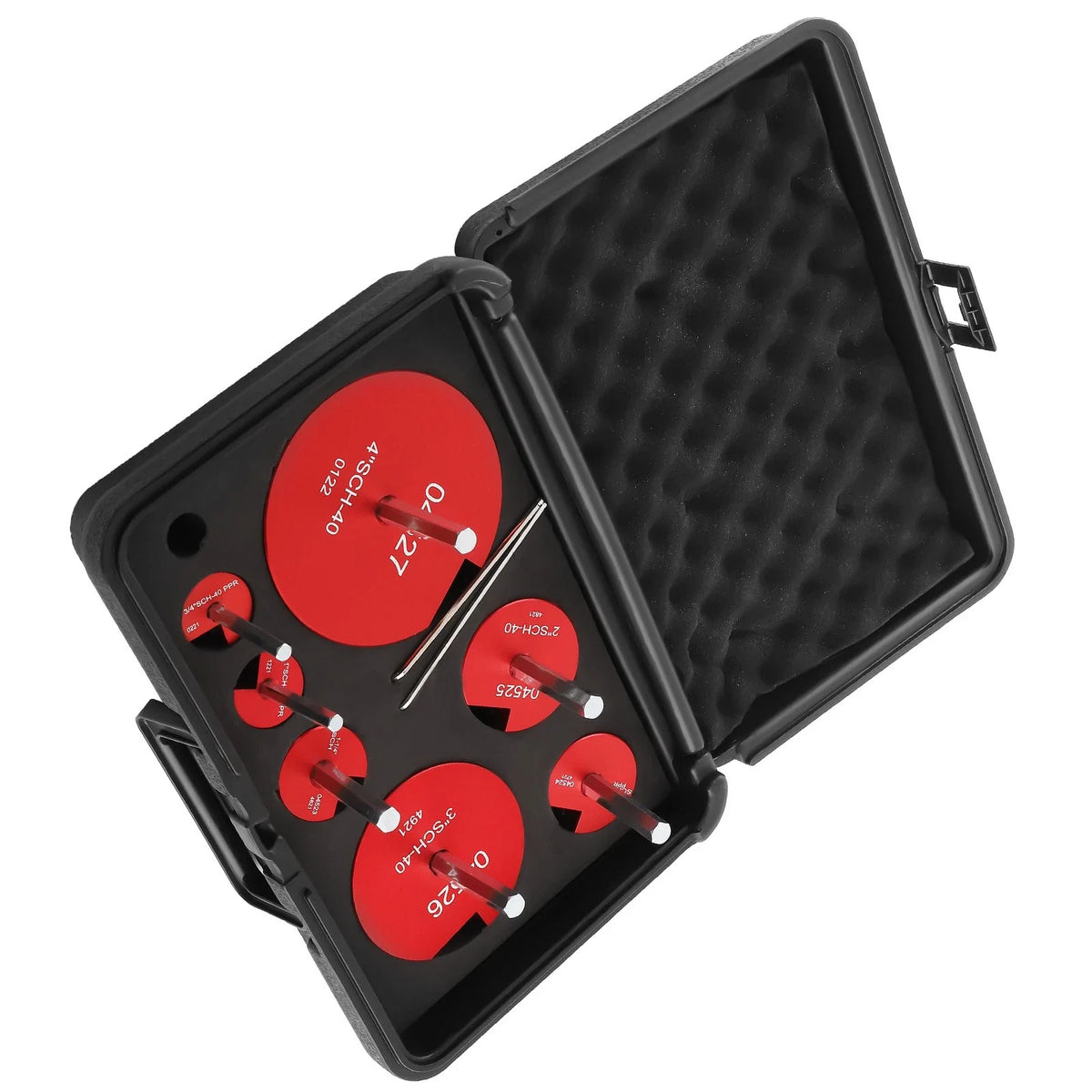 7PCS PVC Pipe Reamer Kit for Plumbing (1/2" Drills)