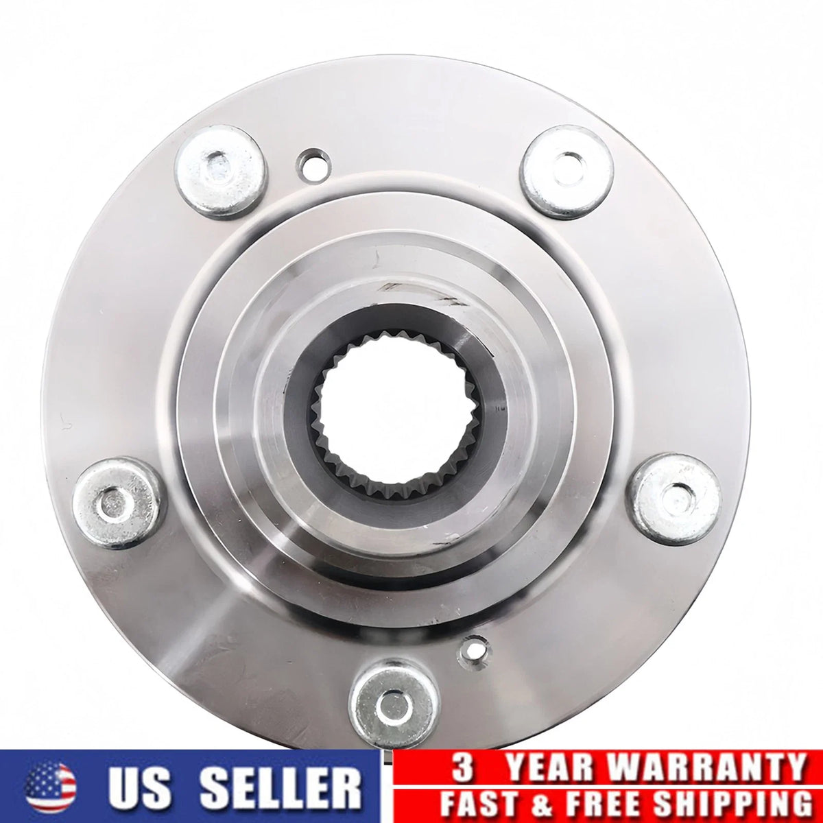 2X Front Hub Bearing Kits for Honda Civic 2.0L L4 (2016-2021)