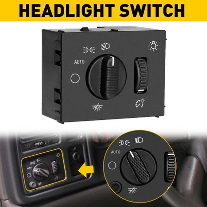 Headlight Dimmer Switch for Chevy Silverado Yukon GMC Sierra 2003-2007