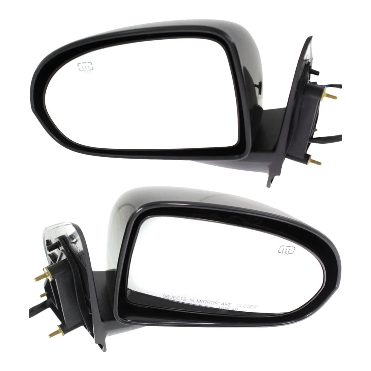 Left & Right Power Heated Mirrors for Jeep Compass 2014-2015