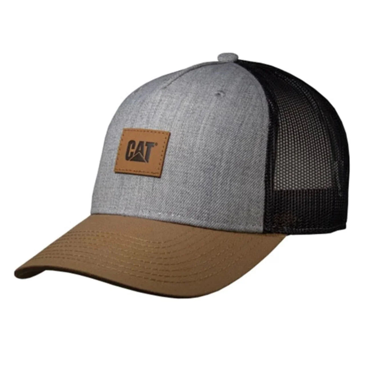Caterpillar Classic Grey Wool Cap for Equipment