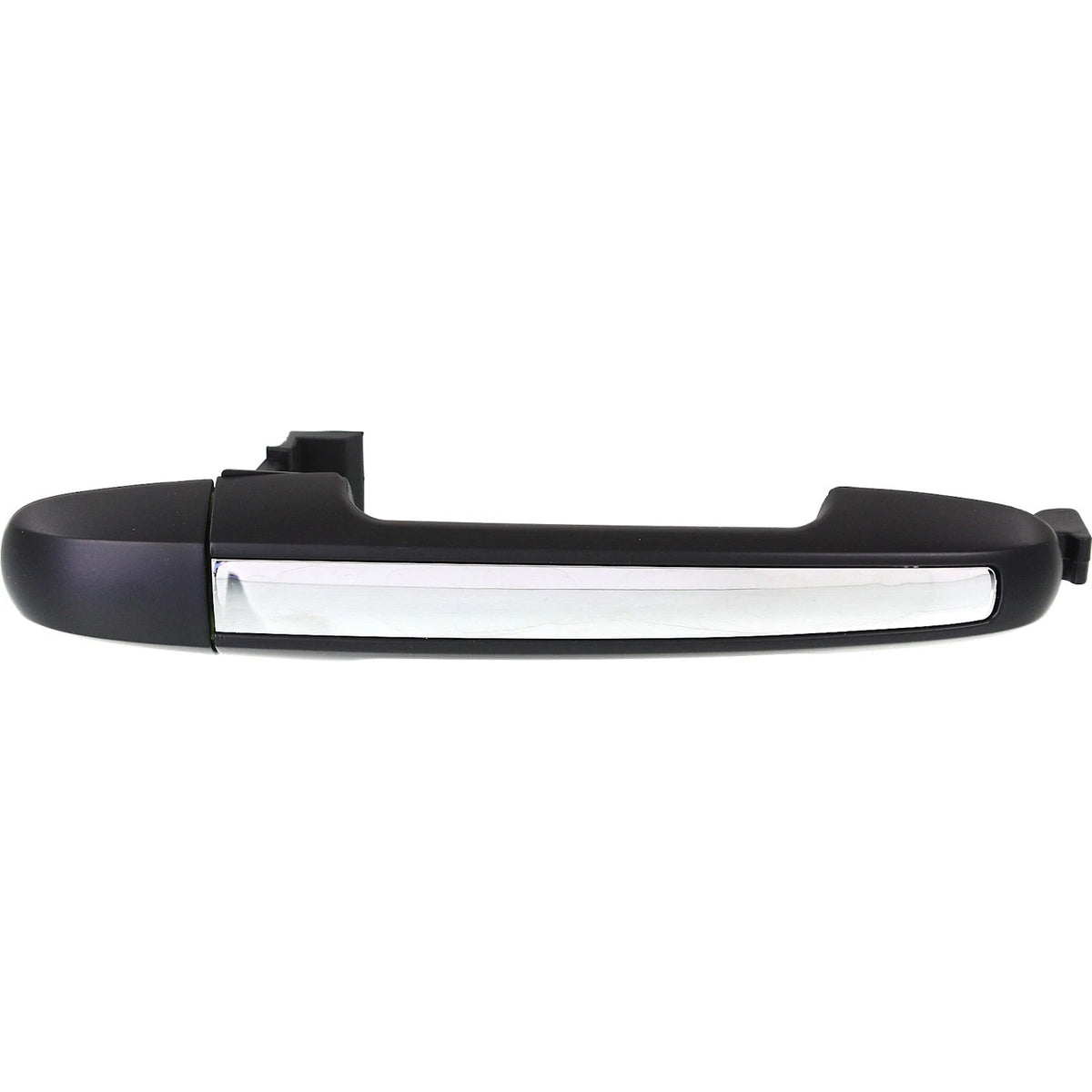 Exterior Door Handle for Hyundai Sonata (2006–2010) Front Passenger Black Plastic