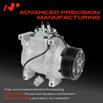 A/C Compressor with Clutch for Honda Civic 02-05 & Acura RSX 02-06