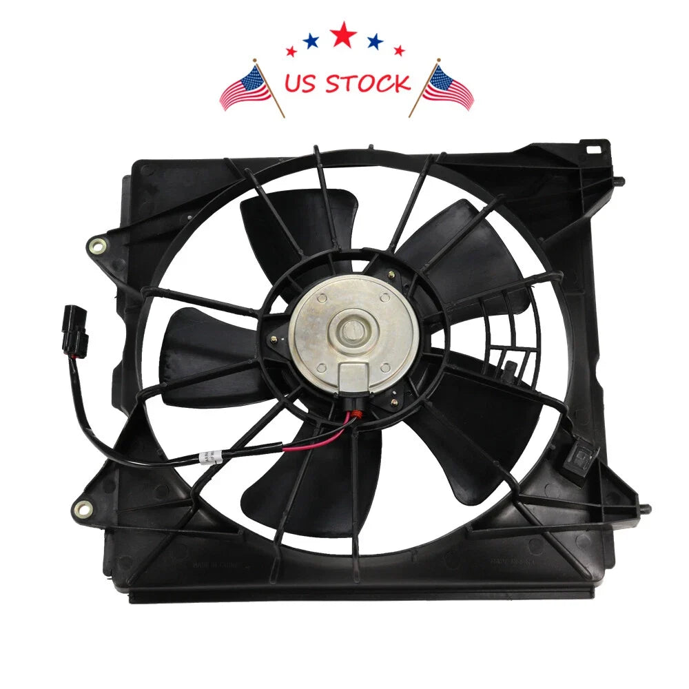 Radiator Cooling Fan for Honda Accord (2008–2012) Left Driver Side