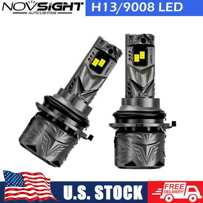 LED Headlight Bulbs H13 9008 - 2 Pack for Toyota Hilux N70