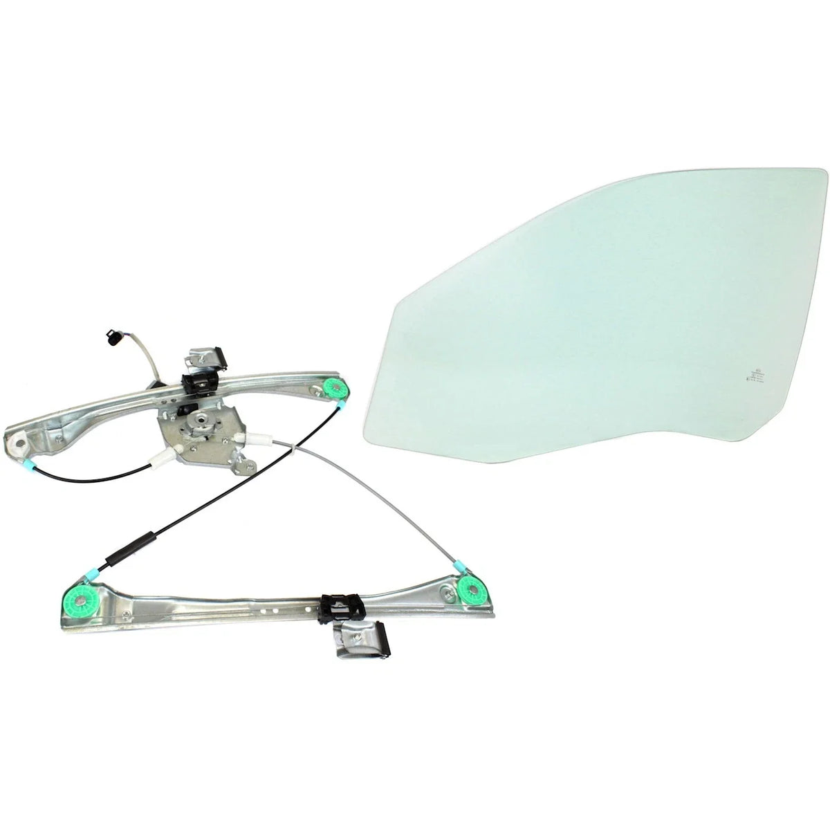 Front Driver Side Door Glass Kit for 2004-2008 Chevrolet Malibu