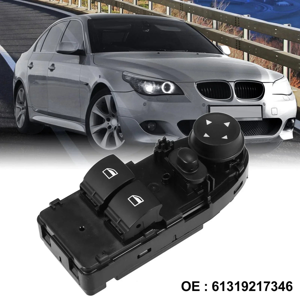 Power Window Switch Black for BMW 335i 328i 316i (2007-2013) Master