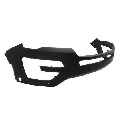 Front Bumper Cover FO1000723, Primed Plastic for 2016-2017 Ford Explorer