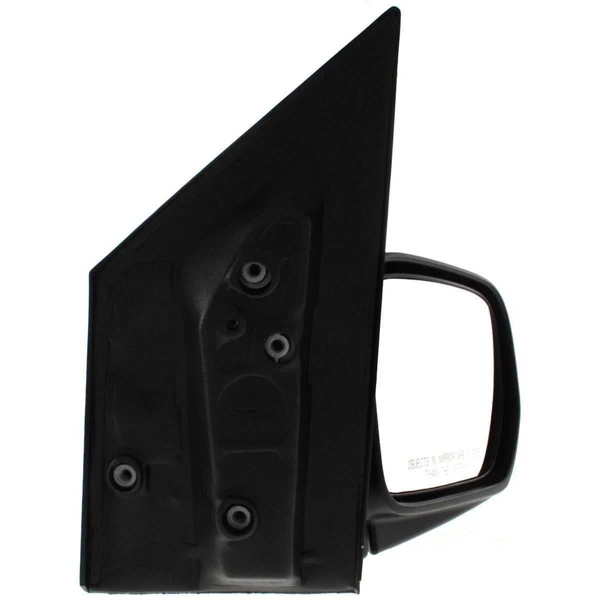 Set of 2 Manual Mirrors - Honda Odyssey 1999–2004, Textured Black Folding