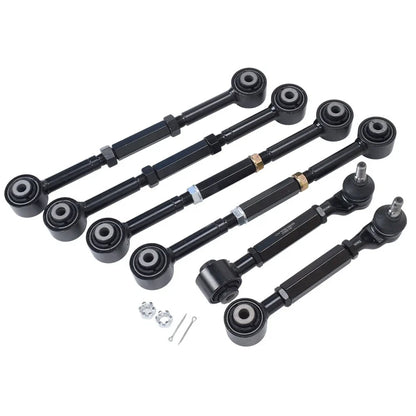Adjustable Rear Upper & Lower Camber Arms for Honda TSX Accord 03-08