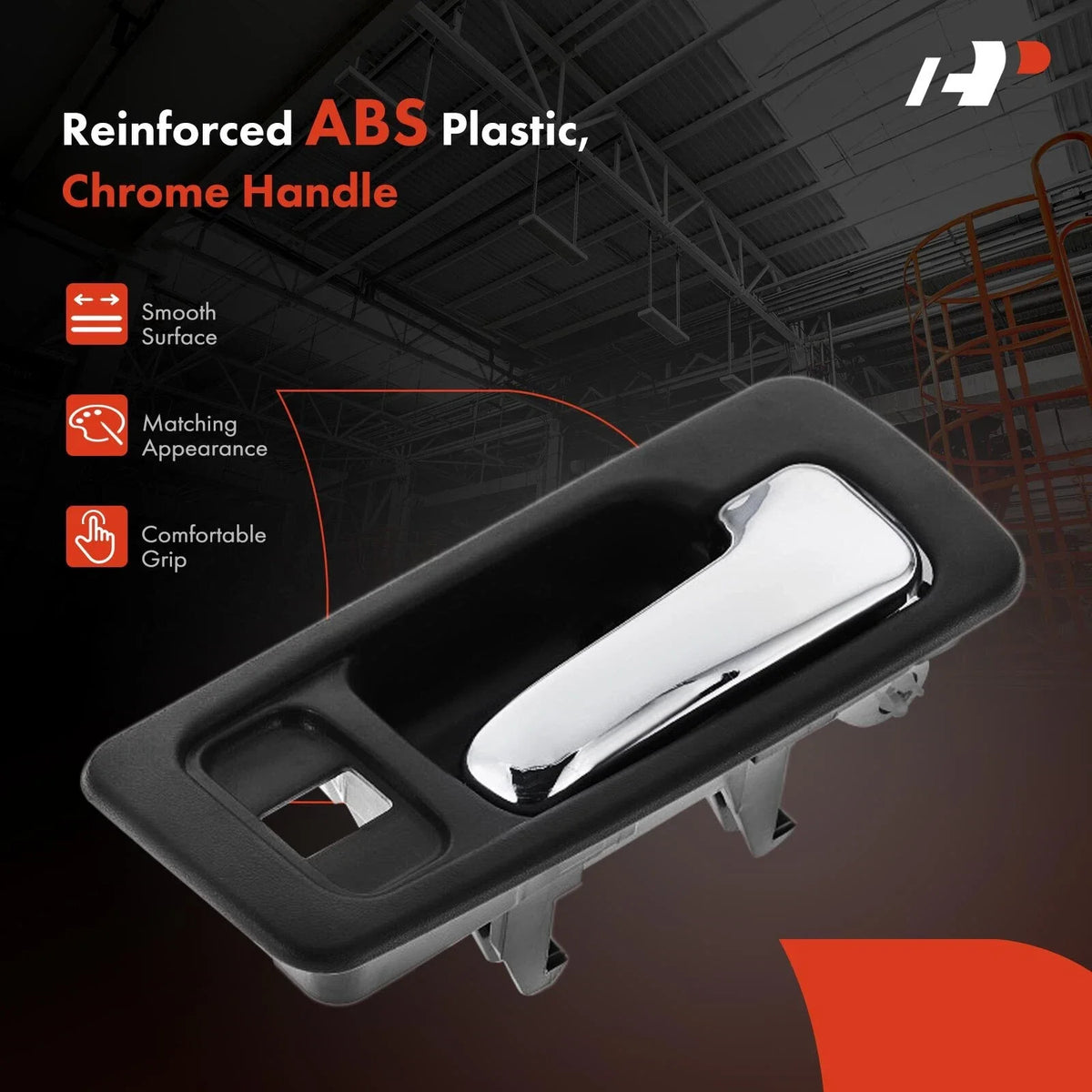 Chrome Interior Door Handle for Honda Accord (1990–1993)