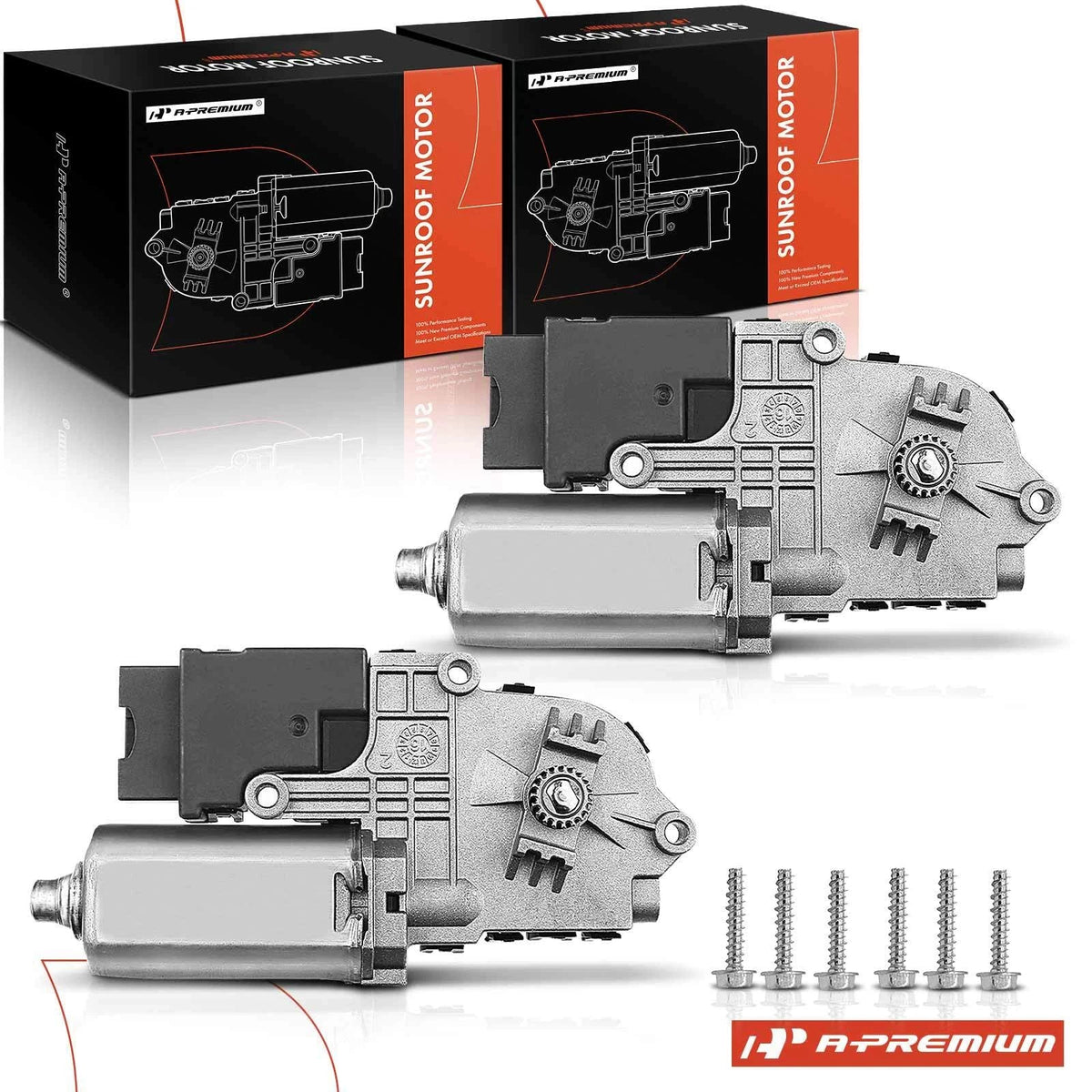 2X Sunroof Moonroof Motor for Ford Explorer (2011–2019)