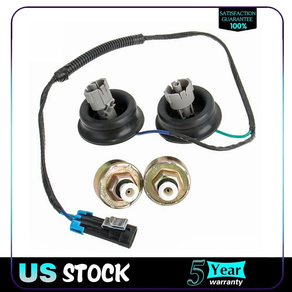 Knock Sensor with Harness for Chevy GMC 1500 2500 Cadillac Hummer H2