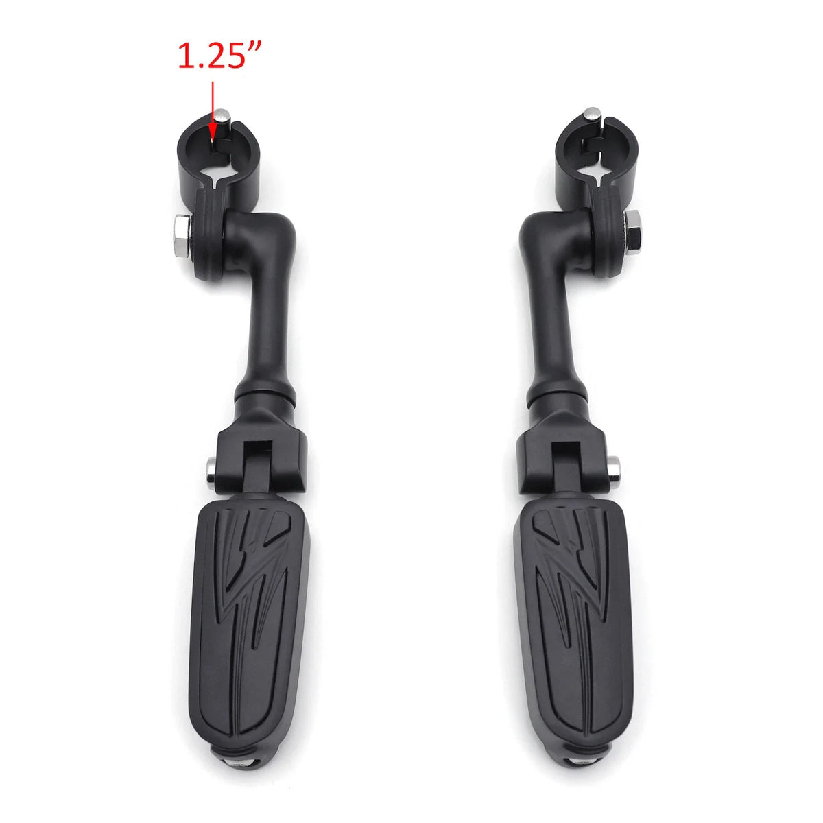 4.5" Foot Pegs (1.25" Engine Guard) for Yamaha XV250 XV400 XV535