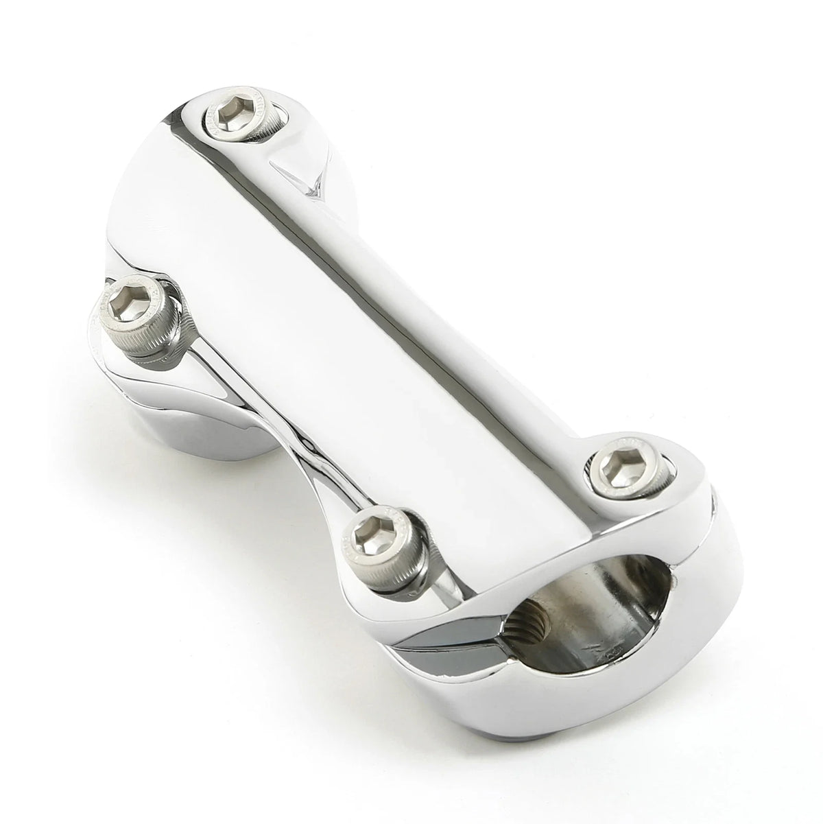 1" Handlebar Risers Top Clamp Aluminum for Harley Touring Road Glide 1988-2021