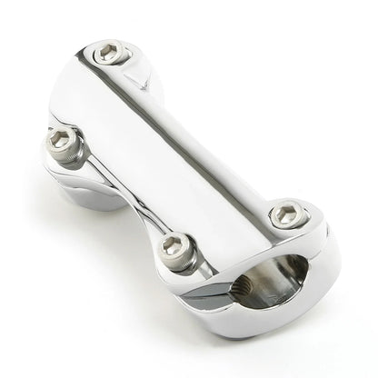 1" Handlebar Risers Top Clamp Aluminum for Harley Touring Road Glide 1988-2021