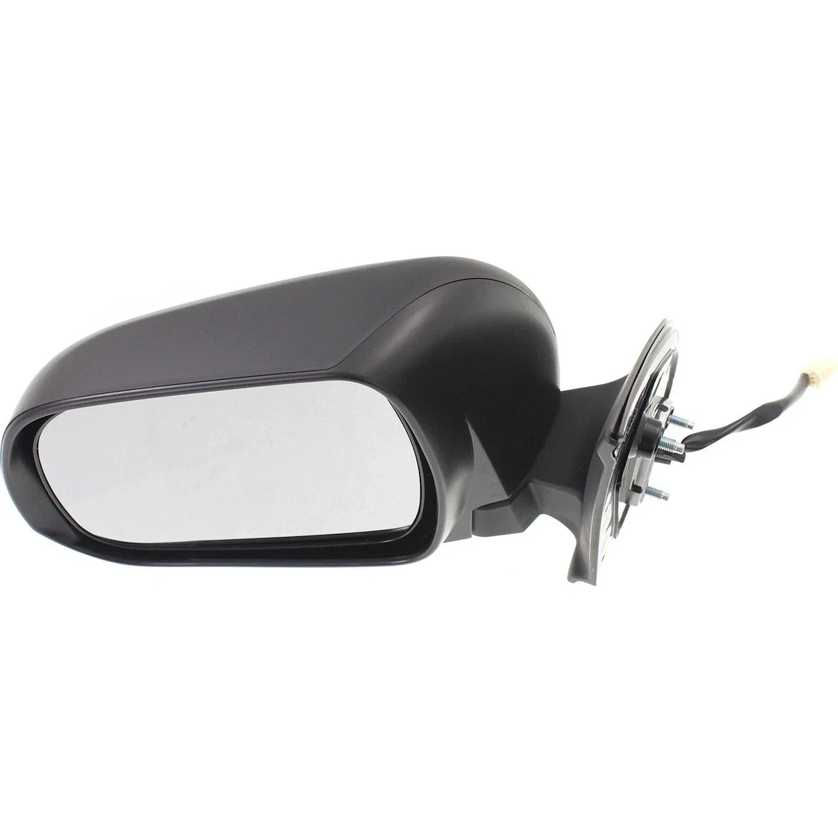 Power Mirror, Manual Folding, Textured Black for Toyota Tacoma 2012-2015