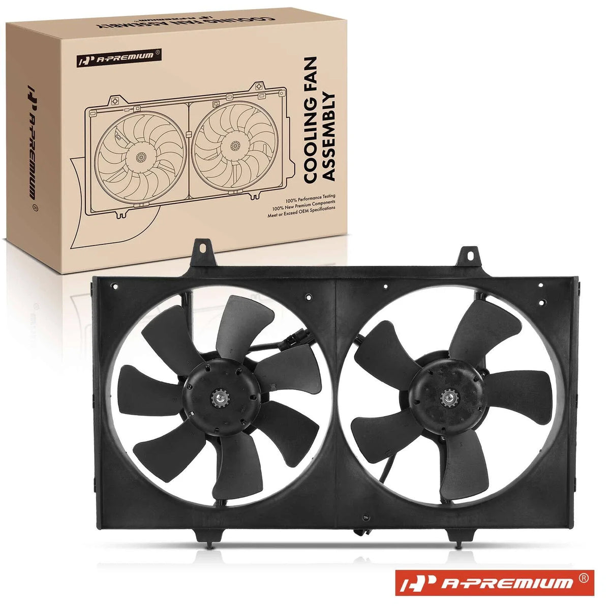 Dual Cooling Fan Assembly for Nissan Altima (1993–1997)