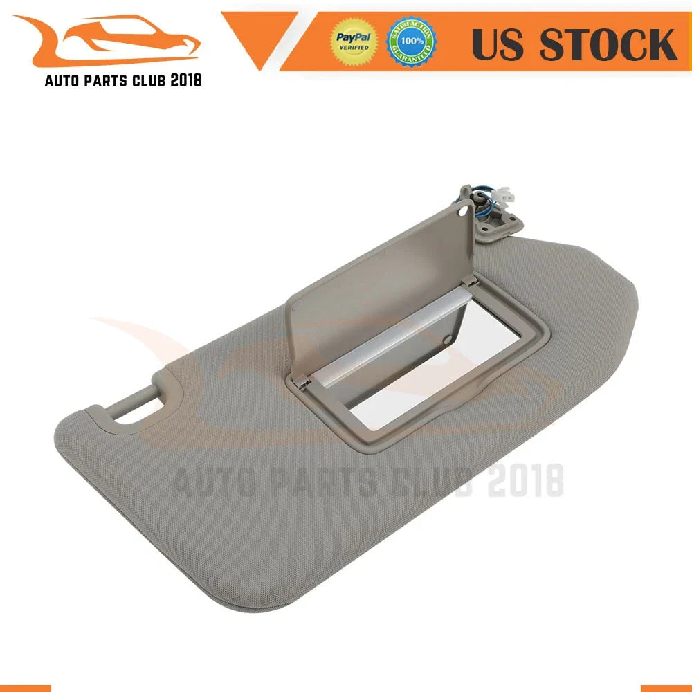 Right Passenger Sun Visor with Mirror for Nissan Pathfinder (2013–2016)