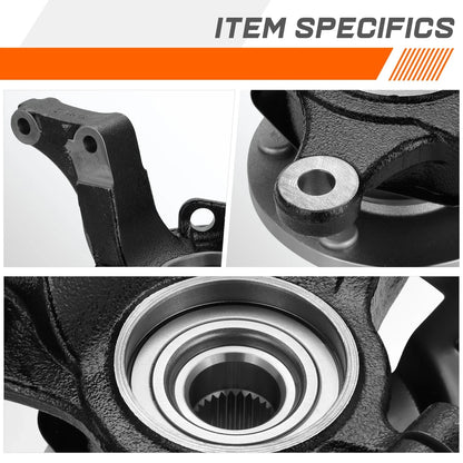Front Right Knuckle Assembly for Ford Escape/Tribute/Mariner 2001-2012