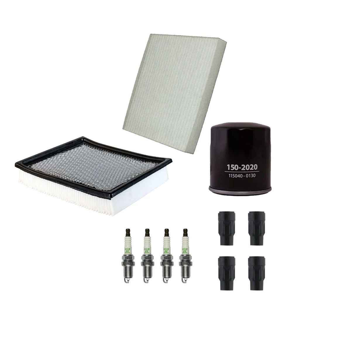 Tune Up Kit with 4 Spark Plugs & Boots for Dodge Journey 2.4L L4 (2009–2015)