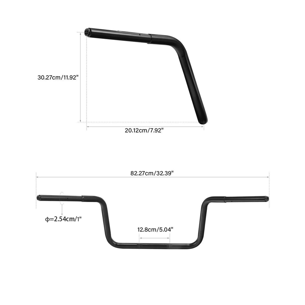 12" Rise Handlebar for BMW R18 B Transcontinental (2021–2025)