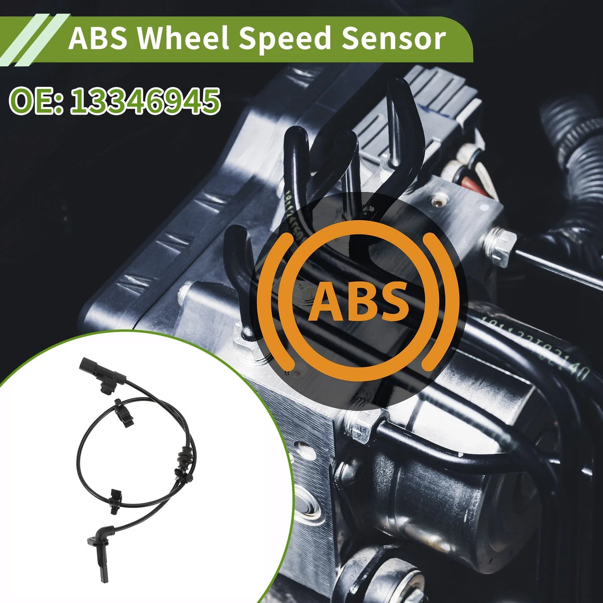 ABS Wheel Speed Sensor No. 13346945 for Buick Verano (2012–2017)