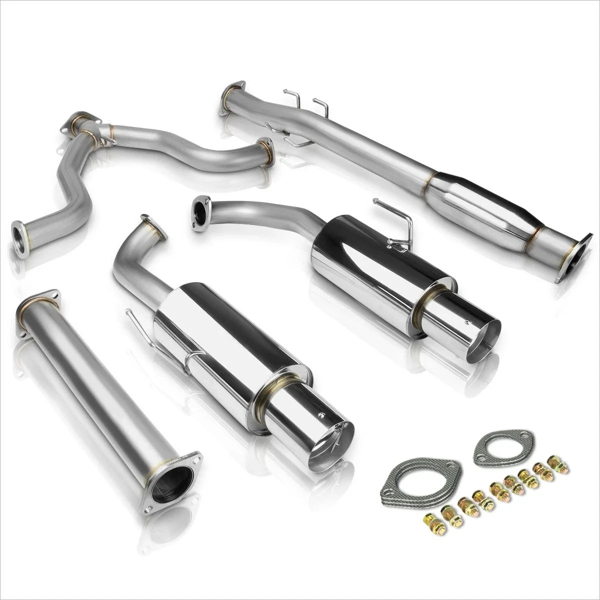 Catback Exhaust with Removable Silencer for Nissan Altima 3.5L V6 (2007–2012)