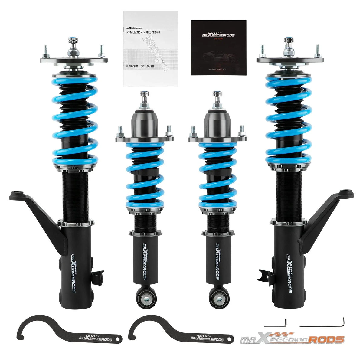 Coilovers for Honda CR-V (2002–2006) - 24 Way Adjustable Damping