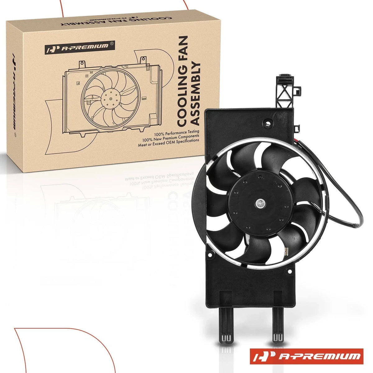 Cooling Fan Assembly for Ford Focus (2015–2018)
