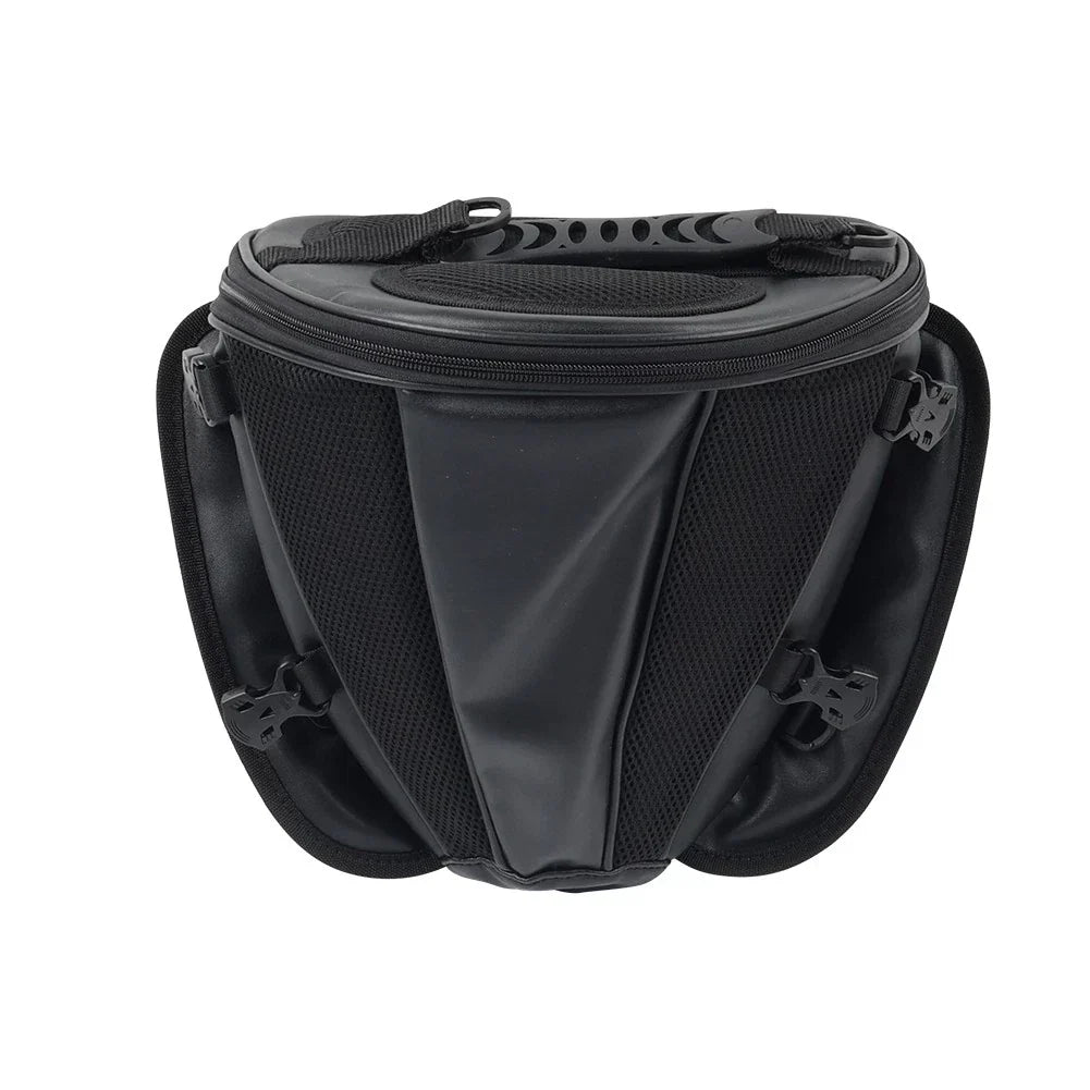 Back Seat Carry Bag for Motorcycles - Universal Luggage in Black