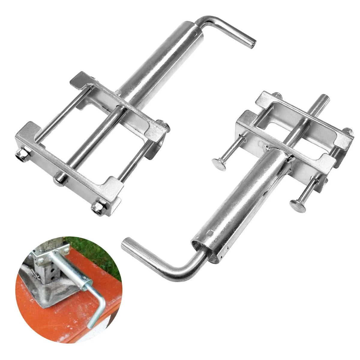 RV 5th Wheel Landing Gear Quick Release Spring Loaded Pull Pins - 2 Pack