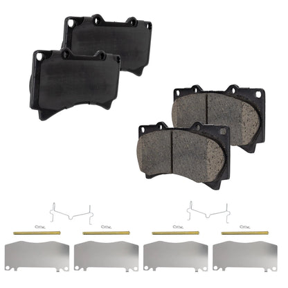 Brake Pad Set for Hummer H3 (2006–2010) Front 2-Wheel 4WD