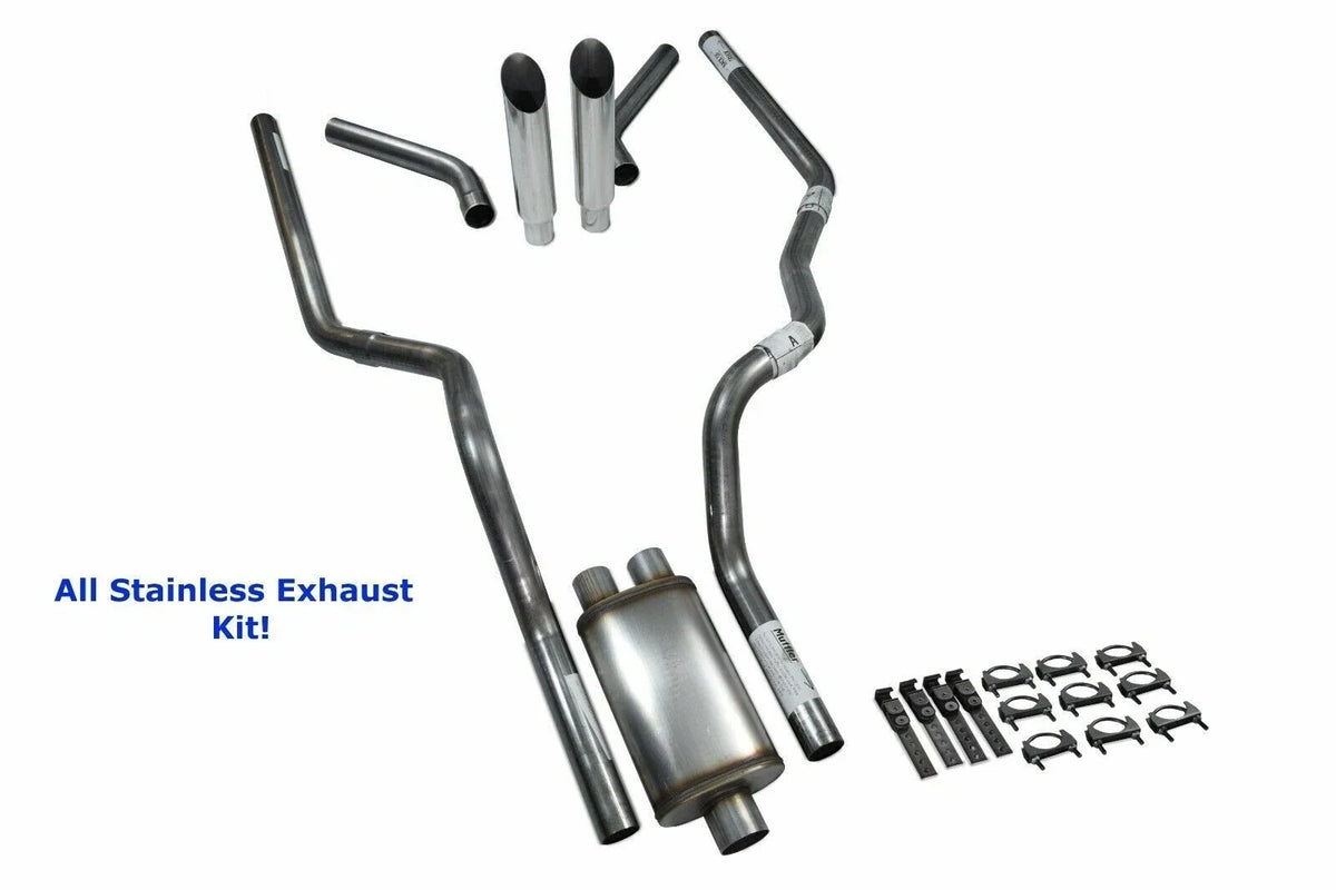 Dual Stainless Exhaust for Ford F-150 (1998–2003)